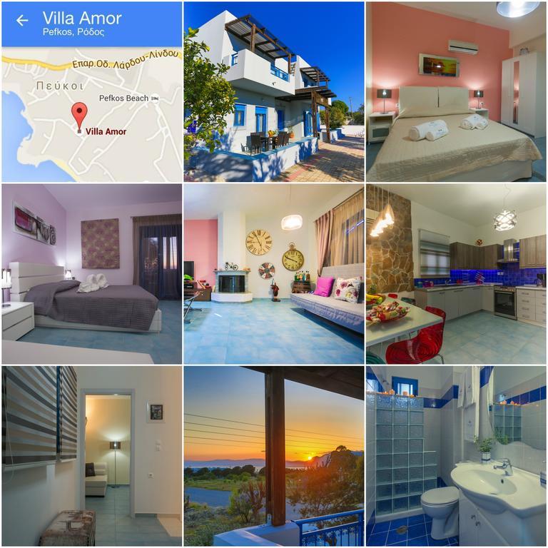 Villa Amor Pefki  Ngoại thất bức ảnh